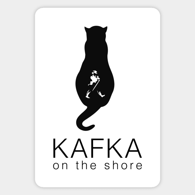 Kafka on the Shore Sticker by PauEnserius